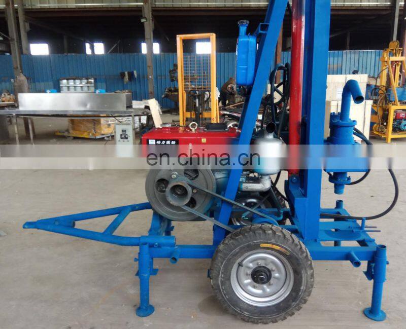 Diesel hydraulic water well drilling machine / Water Bore Well Drilling Machine
