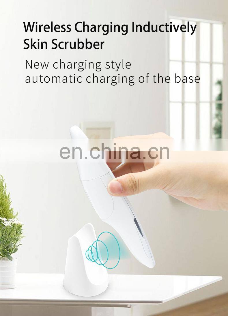 Trending Products 2019 New Arrivals Ultrasonic Pore Face Cleaner Spatula For Skin Care