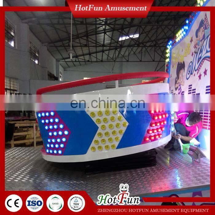 Carnival Machine Rotating Turntable Theme Park Crazy Disco Tagada Rides for Sale