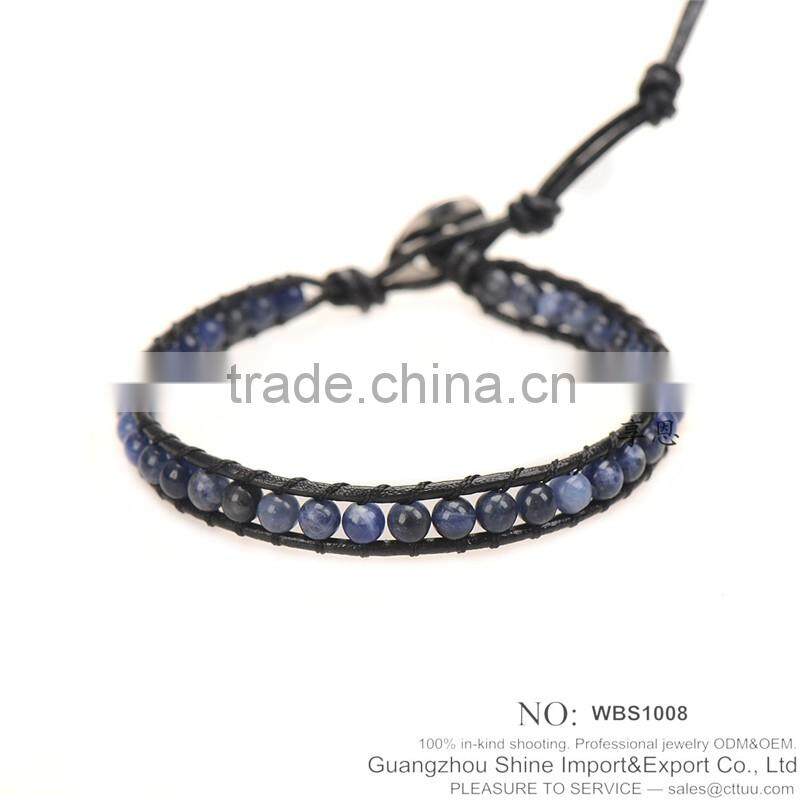 Beautiful unisex id clasps for leather bracelets cheap leather XE09-0116