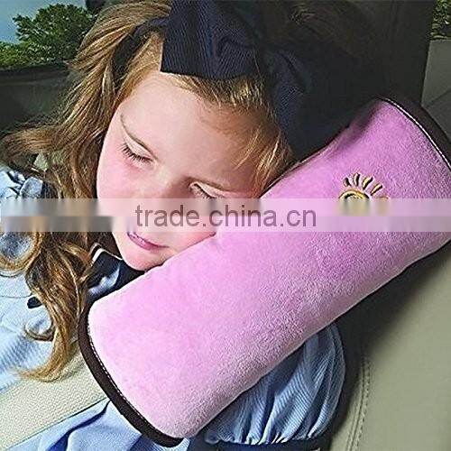 Auto Pillow Car Safety Belt Protect Shoulder Pad Adjust Vehicle Seat Belt Cushion for Kids Children