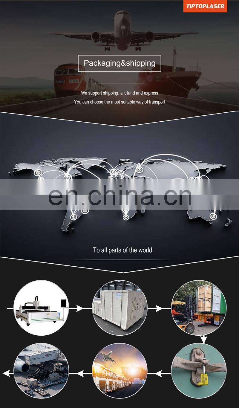 Free training fiber laser cutting machine with CE certification