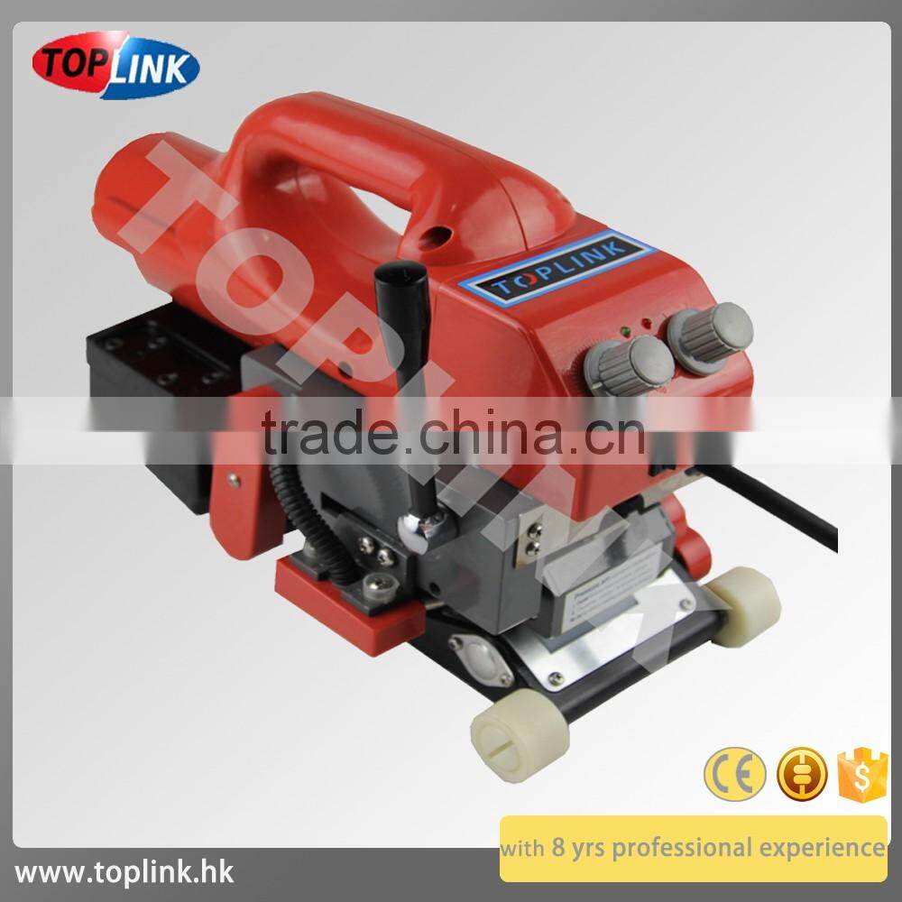 TOPLINK PVC HDPE geomembrane hot wedge welder for tunnel and railway waiterproof