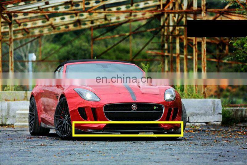 F TYPE carbon finber front lip diffuser side skirts fit for f type ST style carbon finber parts