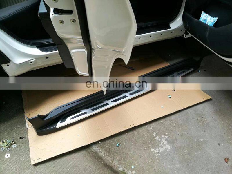 Top quality Aluminum running board for 2018 KIA SportageR auto side step for car foot pedals