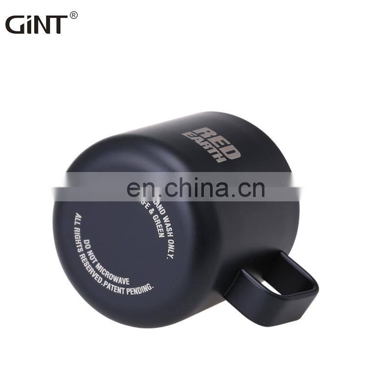 GiNT 210ML Portable Small Size Espresso Cup Double Wall Stainless Steel Cup Coffee Mugs for Cafe Office Use