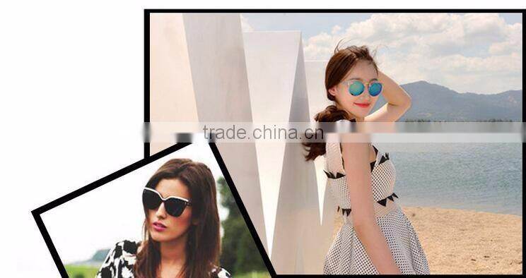 wood private label OEM custom cat eye style fashion ladies sunglasses
