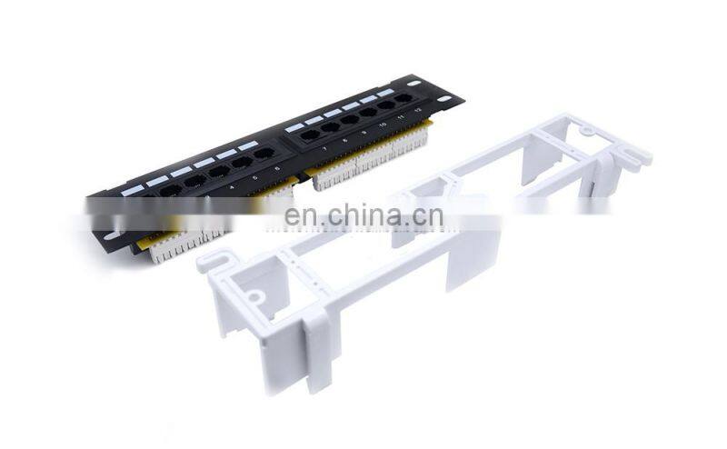 MT-4006B 8 12 port wall mount Patch Panel