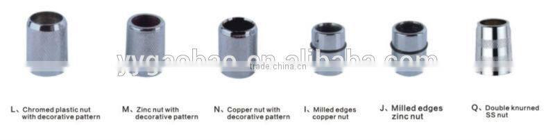 flexible shower hose chrome polish nut