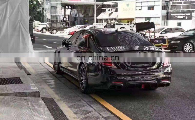 Runde Car Modification W222 Update To Barbu B700 Style Body Kits For Mercedes S-class W222 S320 S350 S400 S63 S65 Body Kit