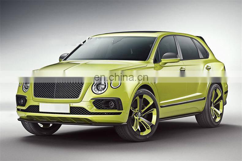 Runde Limited Edition Body Kit For 16-20 Bentley Bentayga Modified W12 FirstEdition Carbon Fiber Front And Rear Lip Spoiler