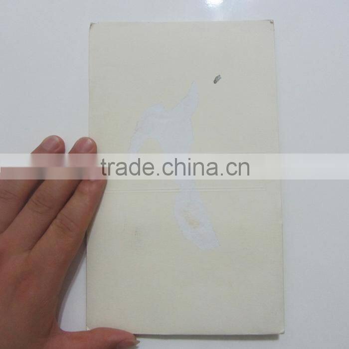 Conventional Type Off White Cheap Wedding Invitation Card