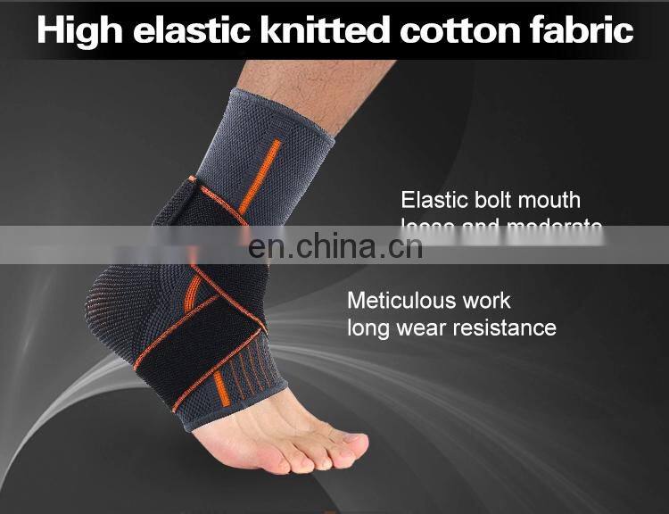 Customized Size Compression Elastic Adjustable Ankle Foot Support