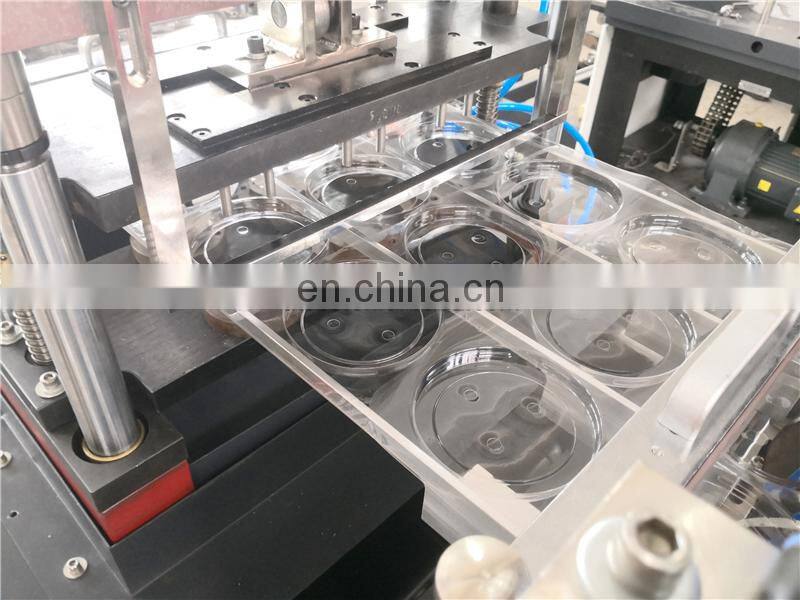 PCL420 High Speed Automatic Plastic Cup Lid  Cap Forming Machine for Coke & Coffee cup use