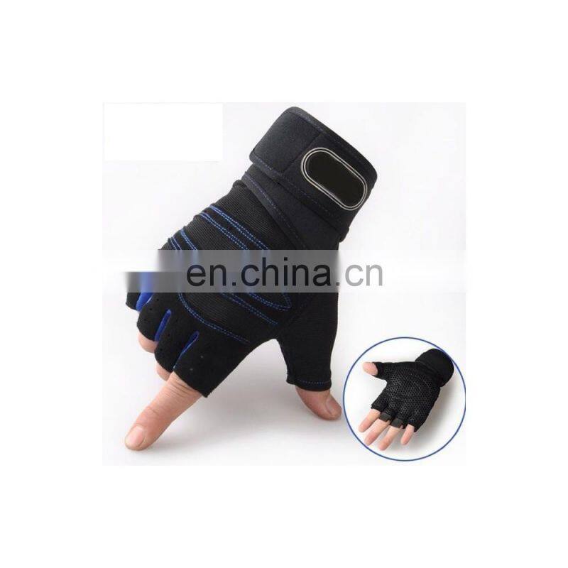 Gym Gloves Professional Unisex Fitness Sports Half Finger Riding Gym Yoga Weightlifting Bodybuilding