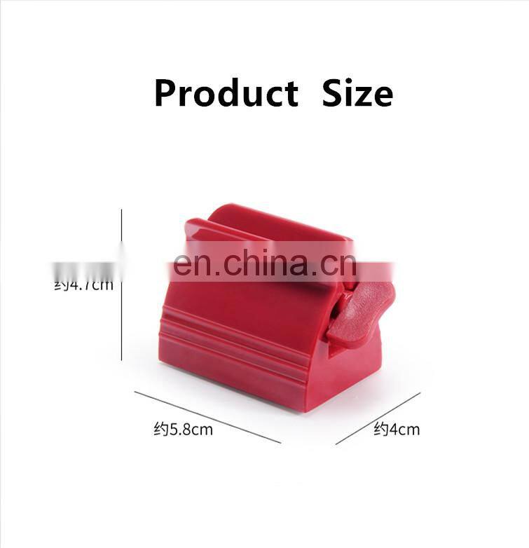 Multifunction Toothpaste Tube Squeezer Squeezer Toothpaste Easy Portable Plastic Dispenser Bathroom accessories