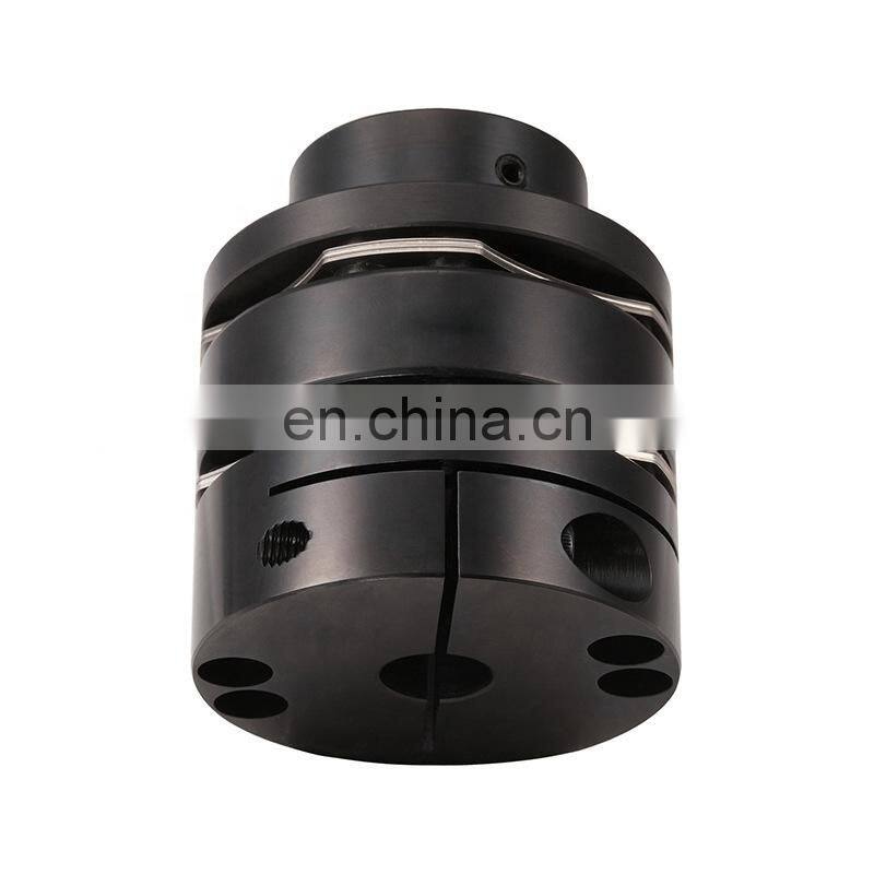 DMB series aluminum alloy high rigidity double disc with single step keyway and eight screws coupling