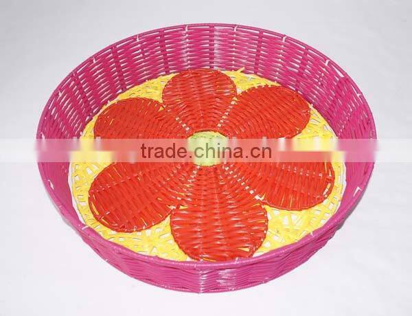 cheap round plastic candy tray
