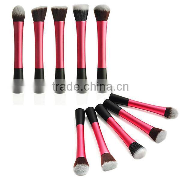 Sample free long aluminum tube small pretty waist series makeup brush