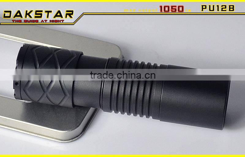 DAKSTAR PU12B 26650 battery Micro USB Flashlight Power Bank