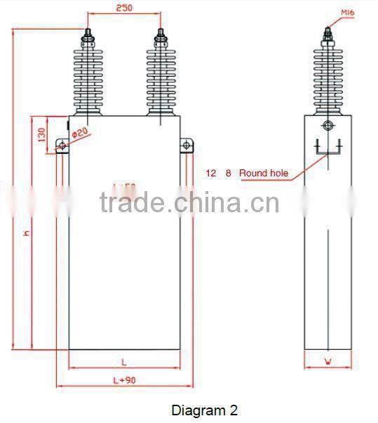 BWF BAM BFM High voltage capacitor / HV capacitor