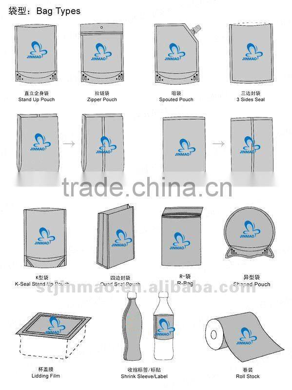 flexible plastic packaging heat-cutting bag