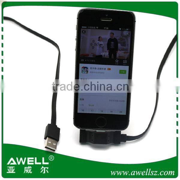 New Arrival micro mobile phone cable with stand