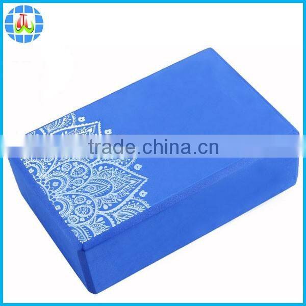 popular design best selling printed yoga block with high density