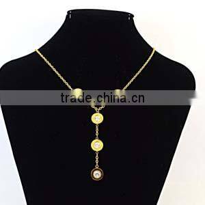 Fashion Jewelry 2016 Gift Models Of Gold Chains Tassle Necklace