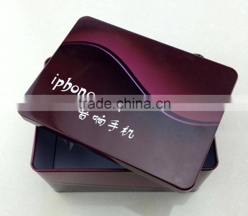 Beautiful IPHONE5 mobile phones tin cans