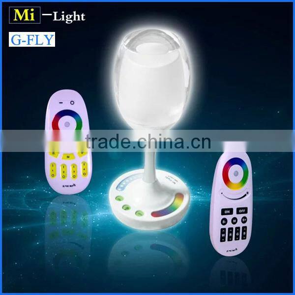 Best selling led party bulb romantic wine cup light gift usb charger wifi control wireless rgb led light