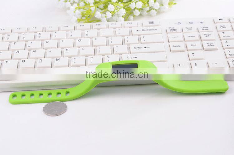 Trade assurance smart health sleep monitor bluetooth bracelet wristband for Andriod system