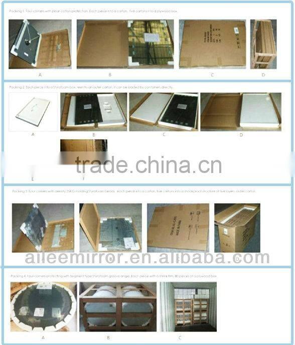 Hot selling frameless dressing mirror