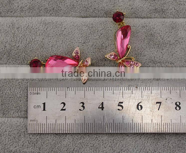 Classic Wholesale Fashion Jewelry Handmade Mix Color Crystal Jewelry Set