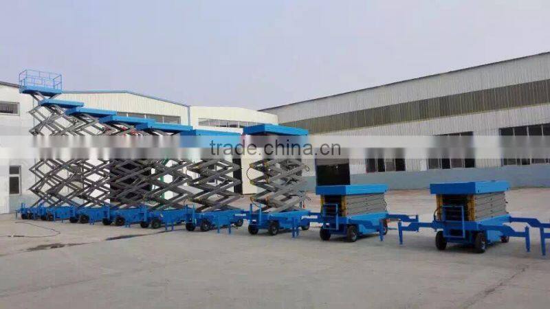 trailers with hydraulic lifts/scissor lift trailers/tail lift trailers