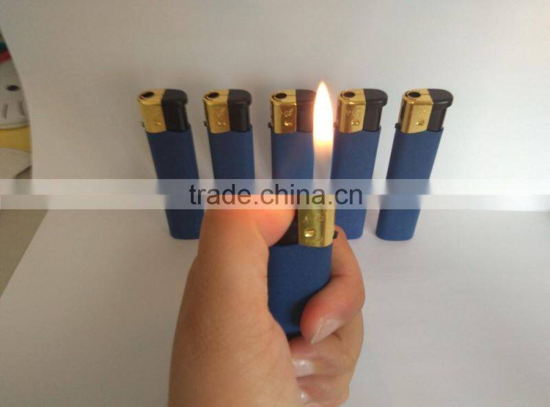 Disposable electronic lighter FH-606 matte colors gas lighter