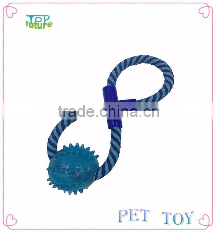 "8" shape crossed pet rope toy ,Pet toys molar tooth,dog chew toy