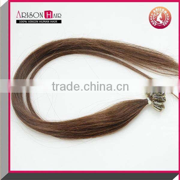 Arisonhair wholesale cheap u-tip hair blond 100 keratin tipped fusion human hair extension