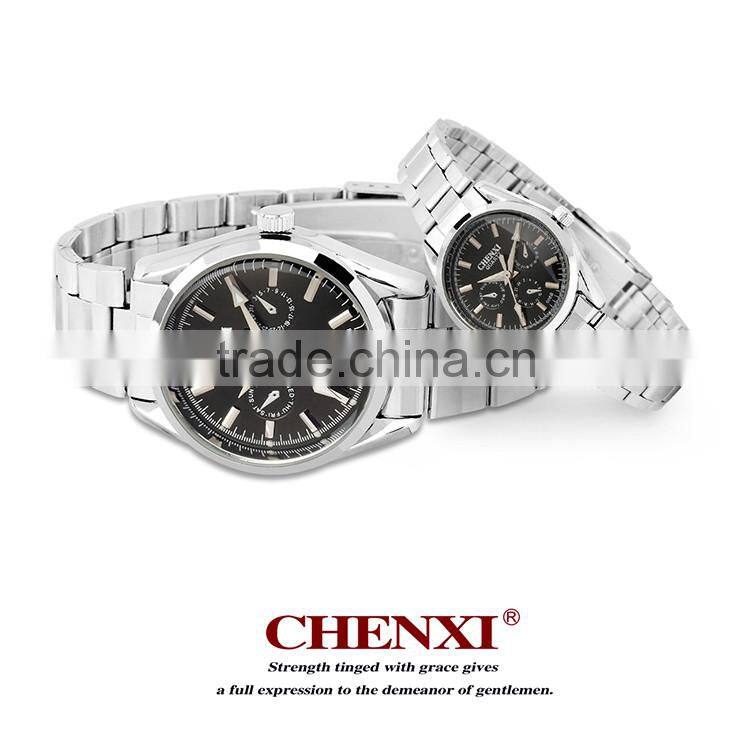 Gift Item Couple Lover Wrist Watch Fashion Quartz Japan Movt Quartz Couple Lover Wrist Watch