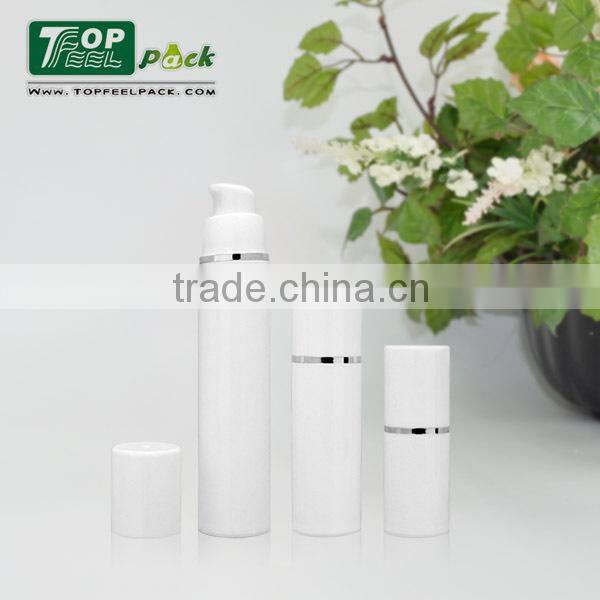 15ml/30ml/50ml PP Plastic Cosmetic Airless Bottle,Plastic Round Airless Bottle,Cosmetic Airless