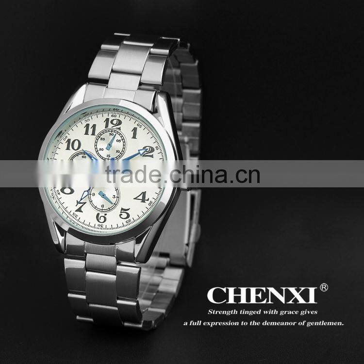 NEW - MEN Fashion Quartz Stainless steel wrist watch sports men ,best price watch 006DMS