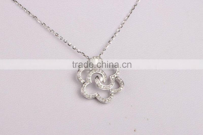 Top Fashion Costume White Gold Necklace