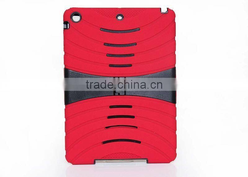 Tablet case For iPad Air 2 Electric wave line heavy duty shock proof case