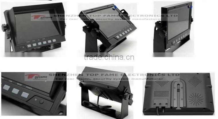 RV-7009v car reversing system with 7 inch TFTmonitor and night vision HD camear