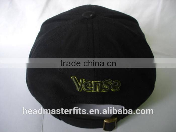 Custom logo printing long bill black strap women's baseball trucker cap