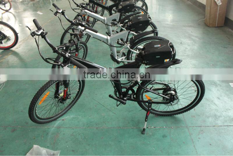 folding electric mountain bike