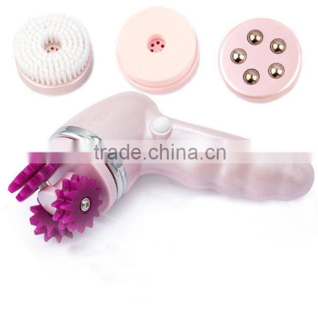 AS5012 3 in 1 sonic facial cleanser brush face peeler massage