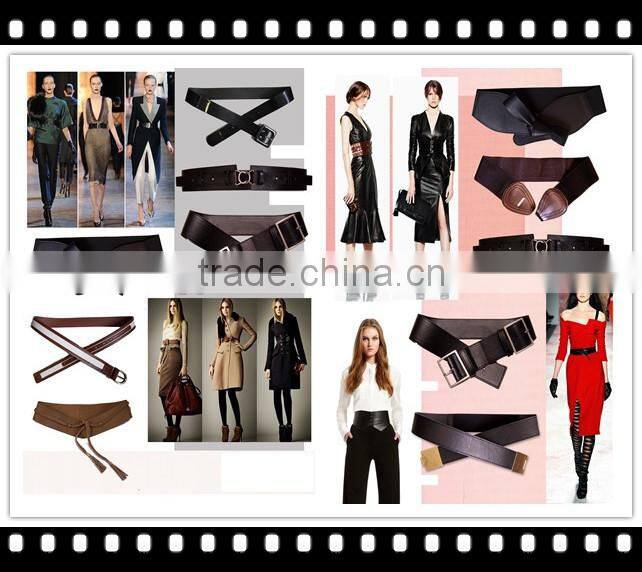 Braided Strap PU Belt For Ladies Dress -- E1505