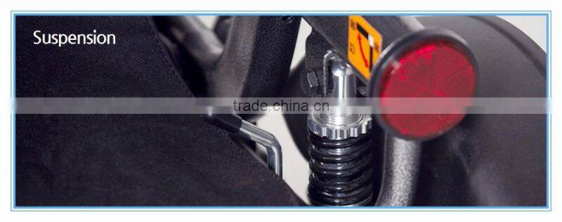 9" wheel Brushless folding electric power wheelchair with brushless joystic controller