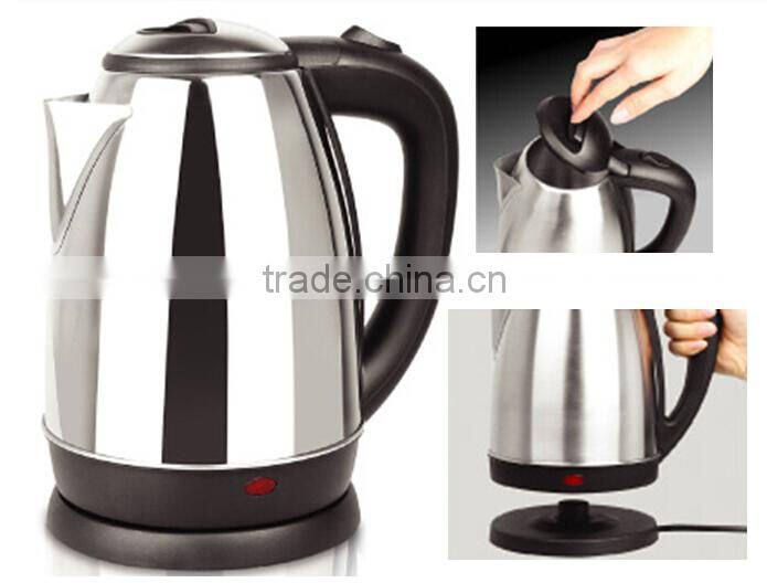 360 Degree Rotation Stainless Steel Electric Kettle / Best Electric Water Kettle